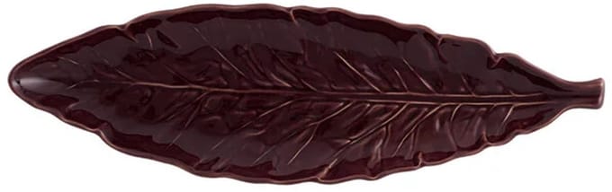 Bordallo Hotelware Portugees Design lang blad 39 cm cabbage paars