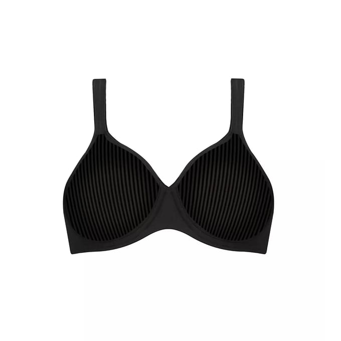 Triumph Modern Soft + Cotton W Dames Beha - BLACK - Maat B075