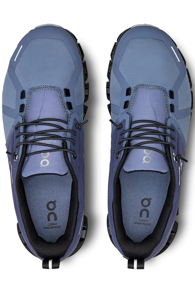 On Cloud 5 Waterproof Shale Magnet Maat: 36 | Hardloopschoenen Outlet | Dames | Blauw