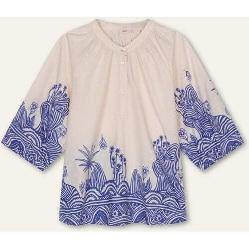 Oilily Baniya Blouse- maat34 Turtle Dove