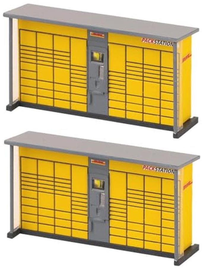 Pakstations Meervoudig - Set van 2 voor Modelbouw