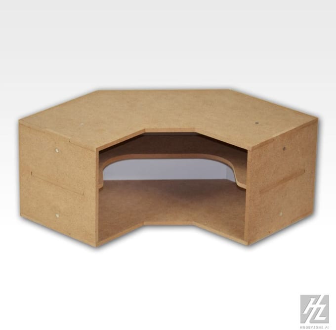 Corner Shelves Module - Hobbyzone - HZ-OM04 - Opbergmodule – Modular Workshop System
