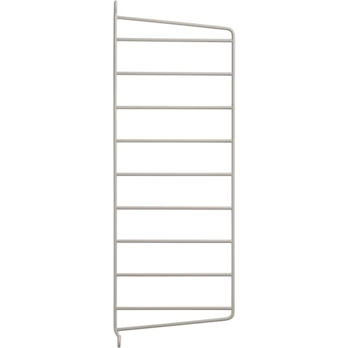 String Furniture Rek wandladder - beige - set van 2 - 50 x 20 cm