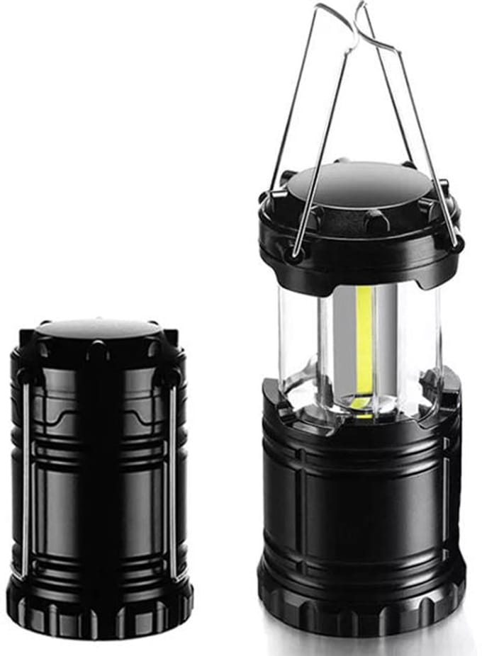 RezReady LED Campinglantaarn FA08 – COB Mini Lamp met Handvat & Haak