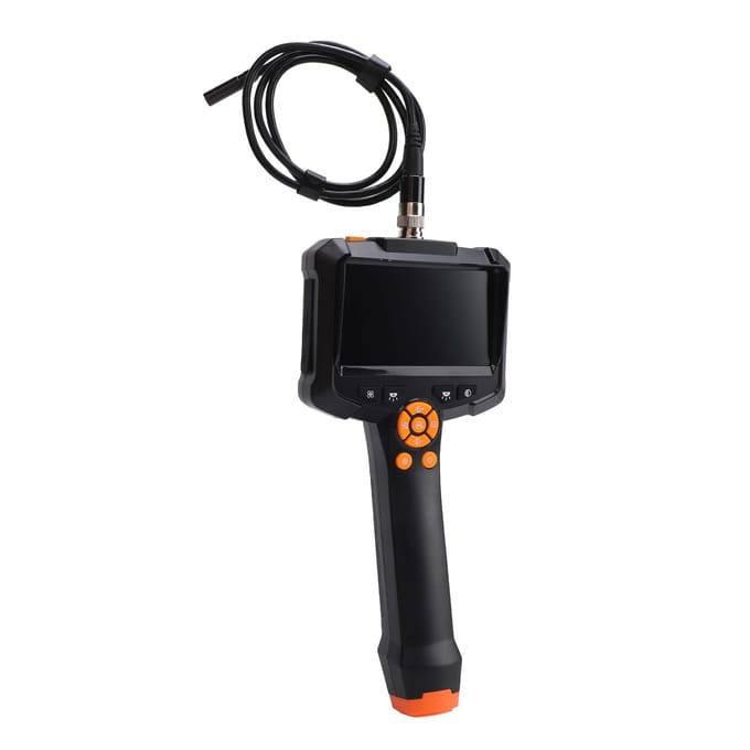 Industriële Endoscoop Boorscoop Camera HD met Scherm Handheld Draagbaar voor Pijpinspectie Enkel black