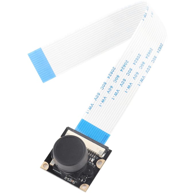 Module de caméra à vision nocturne de 5 millions de pixels, angle de vision de 130 degrés, pour Raspberry Pi B 32 white