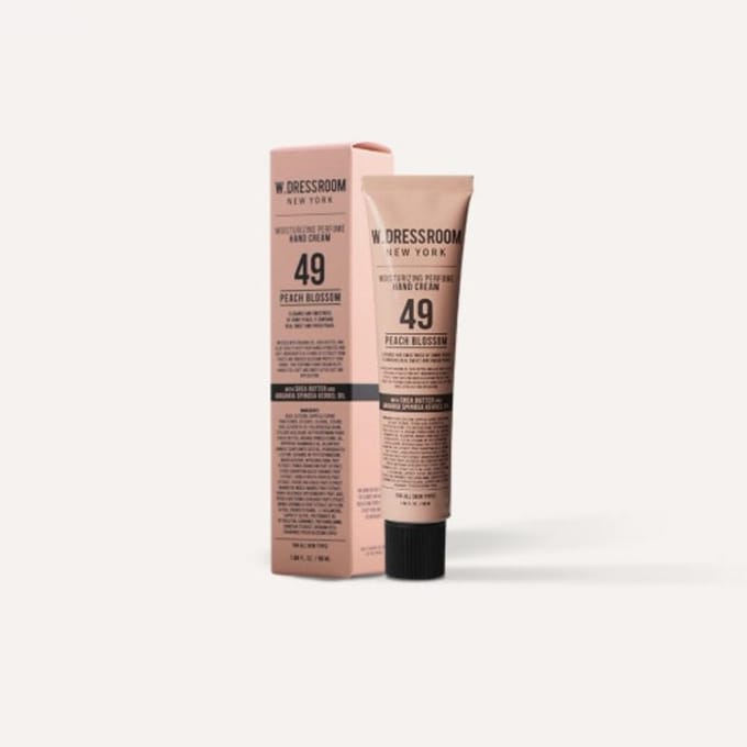 W.Dressroom Perfume Hand Cream 50ml -(14 Options) [BTS Favorite Scent] No.49 Peach Blossom beige