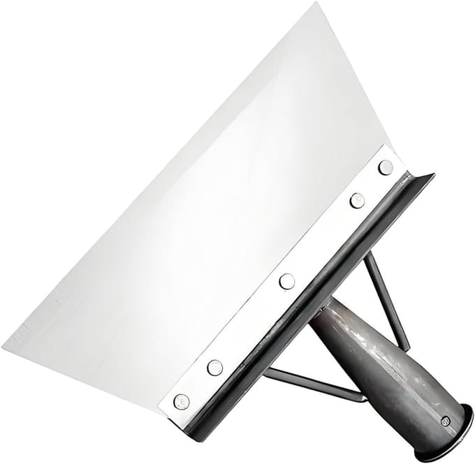 Beton Schraper - Tuinschep Schoffel - Opritten Schoonmaken - Versterkte Structuur - 20 x 10 x 10 cm - Niet gespecificeerd