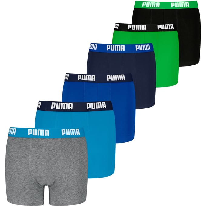 Puma - Jongens Boxershorts - 6 Pack - Maat 146/152
