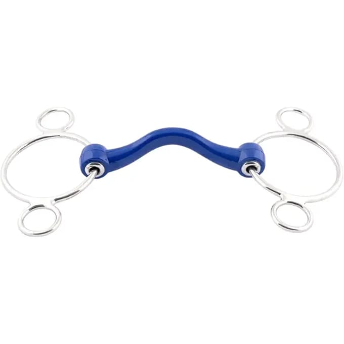 2 ring paardenbit Jump'In Pessoa Softmouth
