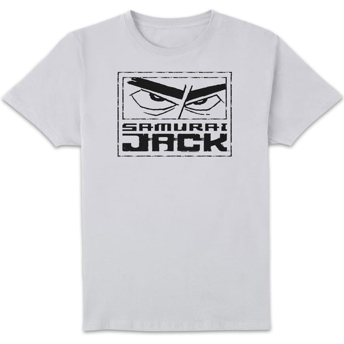 Samurai Jack Stylised Logo Men's T-Shirt - White - S