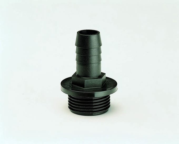Ubbink - Slangpilaar/tule 1x buitenschroefdraad 1" x 19mm - pomp- en filteraccessoires