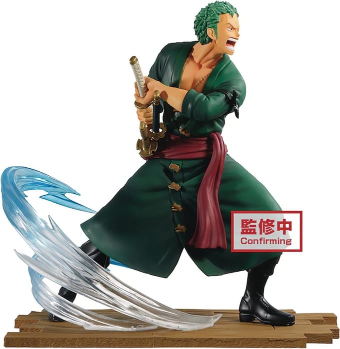 Roronoa Zoro Actiefiguur Log File Selection - Verzamelobject PVC Unisex