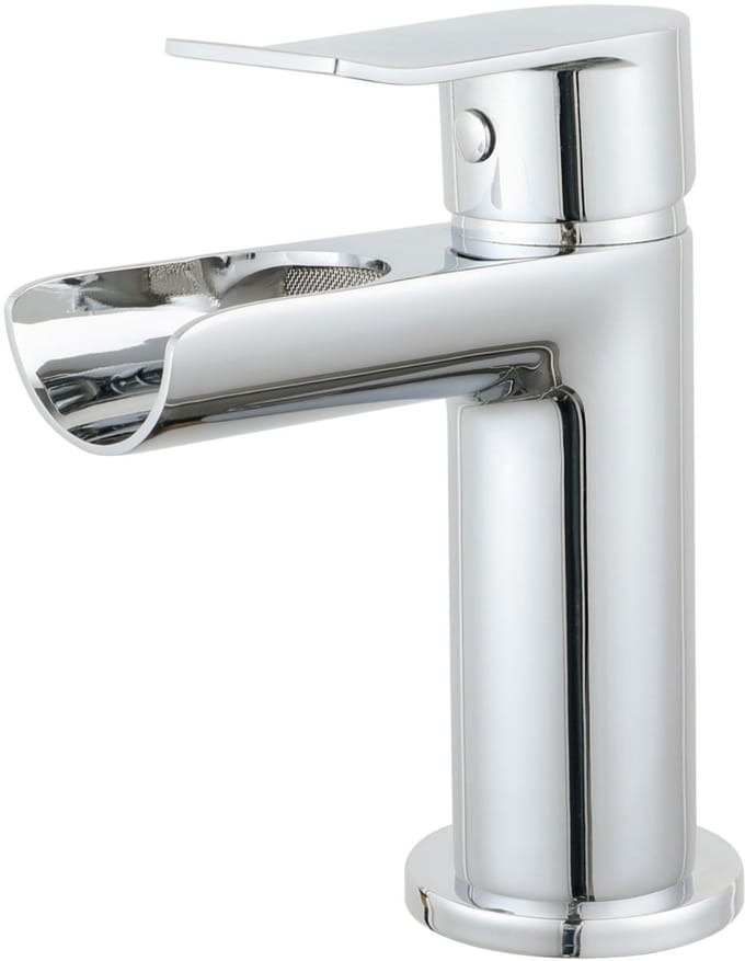 ALONI waterval wastafelkraan – Chroom