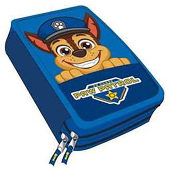 Paw Patrol Chase gevulde tweelaagse etui