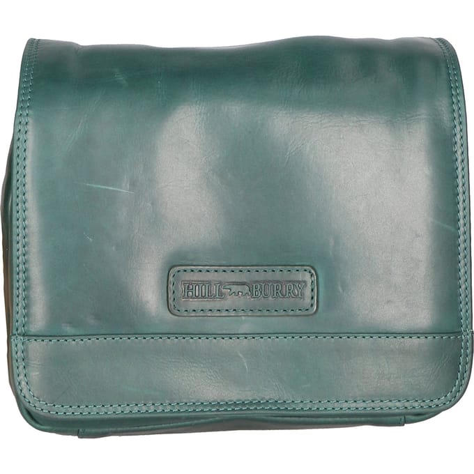Hill Burry schoudertas Heren PETROL GREEN