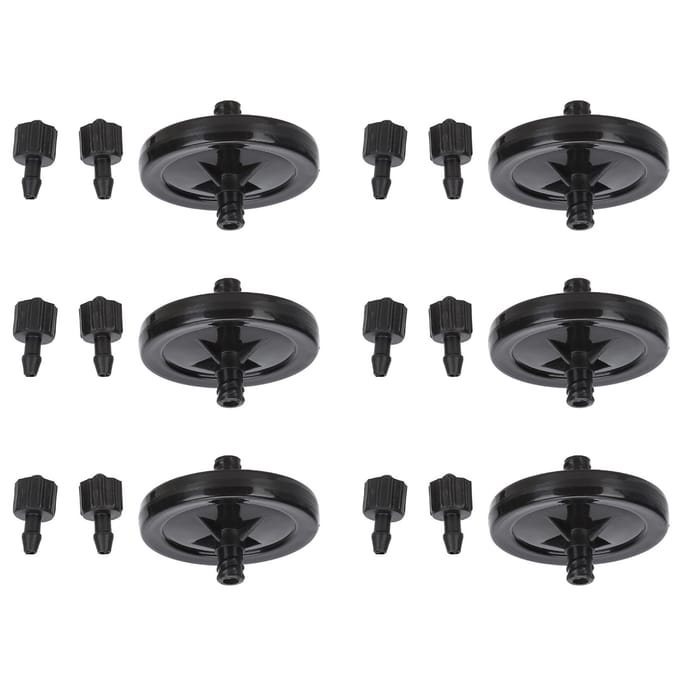 6 Sets UV Inktfilter 45mm Grote Schijf Accessoire Vervanging voor Spectra Inkjetprinter4mmx3mm gray