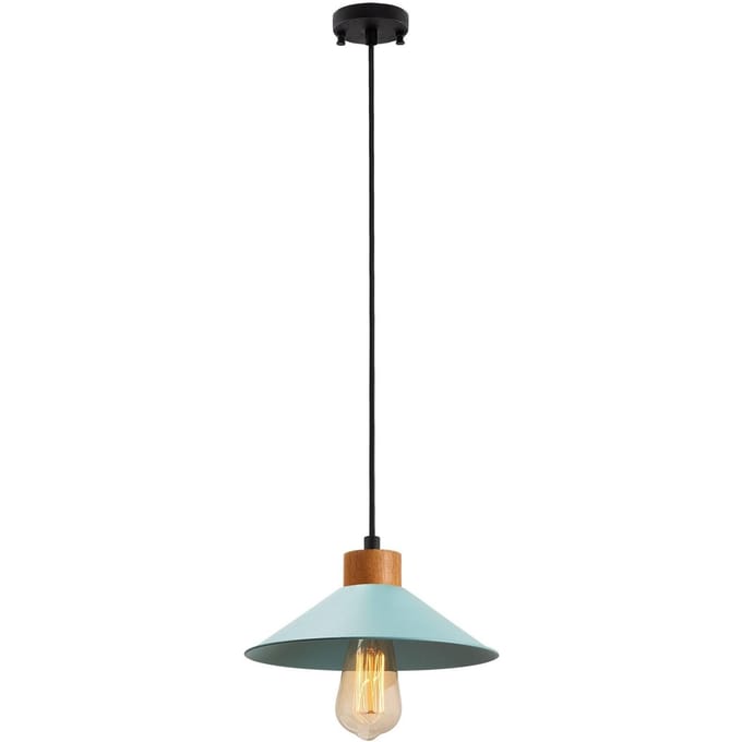 Asir - Kroonluchter - Blauw - 24 x 24 x 103 cm