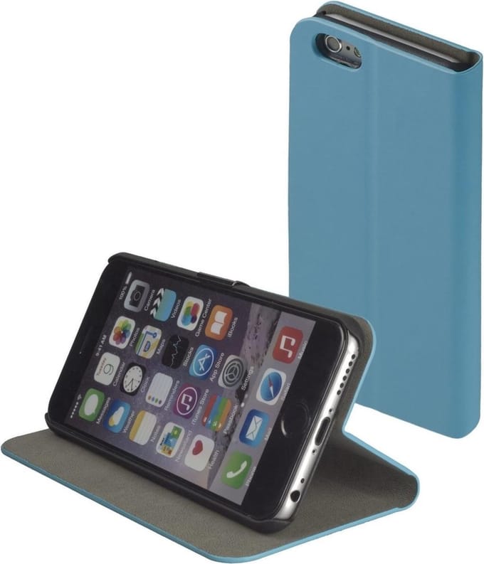 Blauw slim booktype voor de iPhone 6