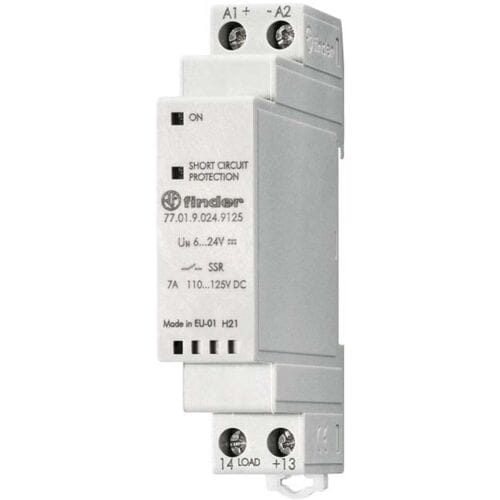 Finder Halfgeleiderrelais 77.01.9.024.9125 7 A Schakelspanning (max.): 140 V/DC 1 stuk(s)