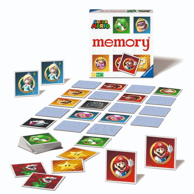 Educatieve spelletjes grand memory® super mario Ravensburger