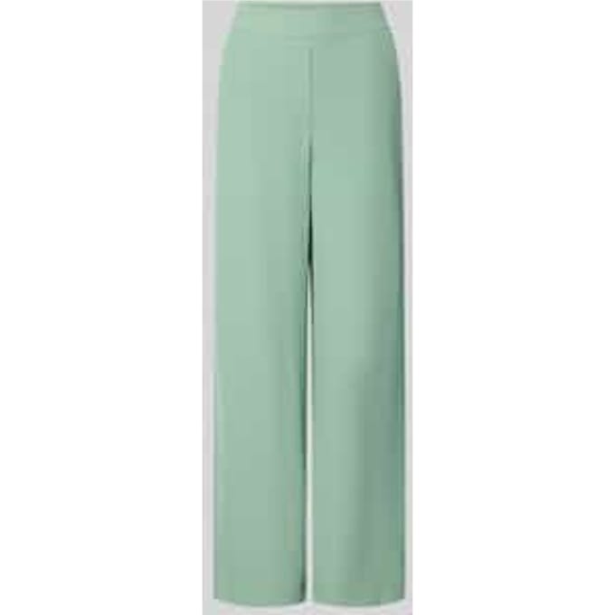 Stoffen broek met elastische band en steekzakken