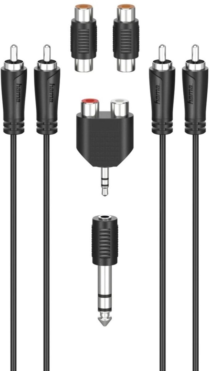 Hama Cinch-aansluitset 2,5 M