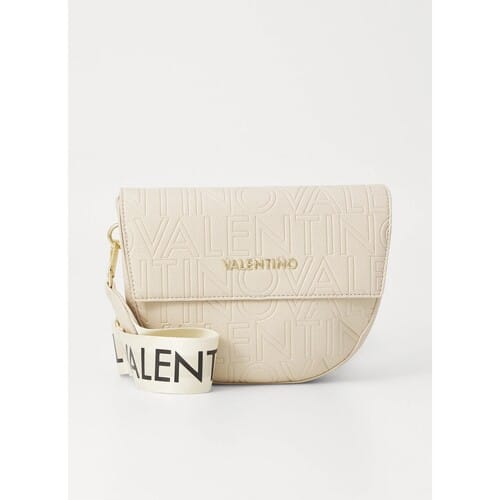 VALENTINO Schoudertas Pansy Flap Bag Ecru Beige