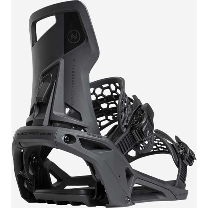 Nidecker Supermatic Snowboardbindingen Zwart S