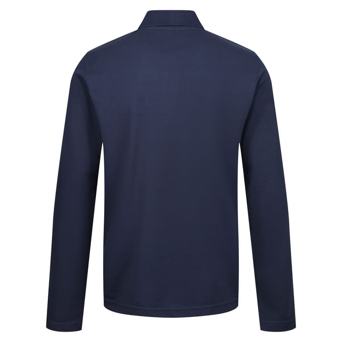 Regatta Heren Pro Poloshirt Met Lange Mouwen (Marine)