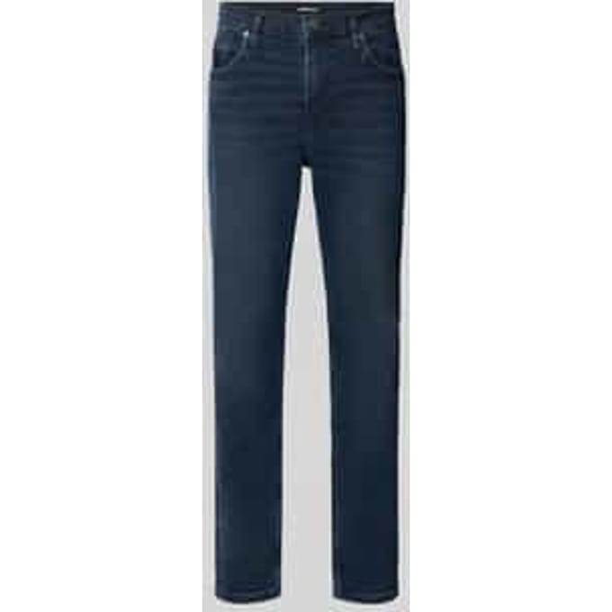 tapered fit jeans van mix van katoen en lyocell model 'AARJO TARPA'