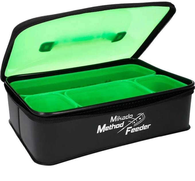 Mikado Eva Mf Bait Box Pro System 011 Aas Etui Groen