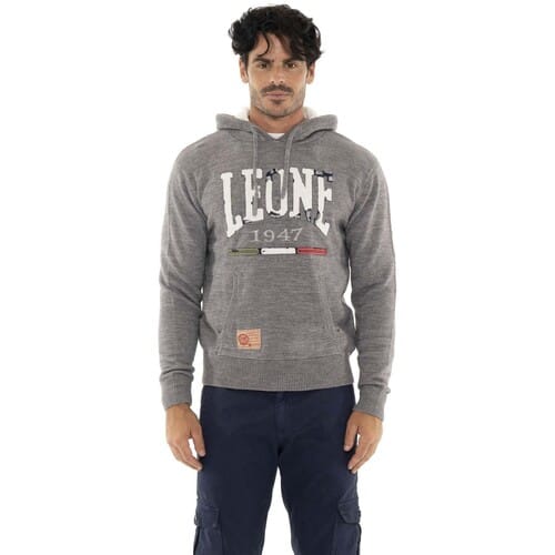 Capuchon sweaters Leone 1947 Man Knitted Hoody Soft Basic