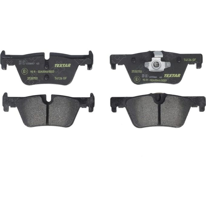 Remblokset TEXTAR 2530701, achter