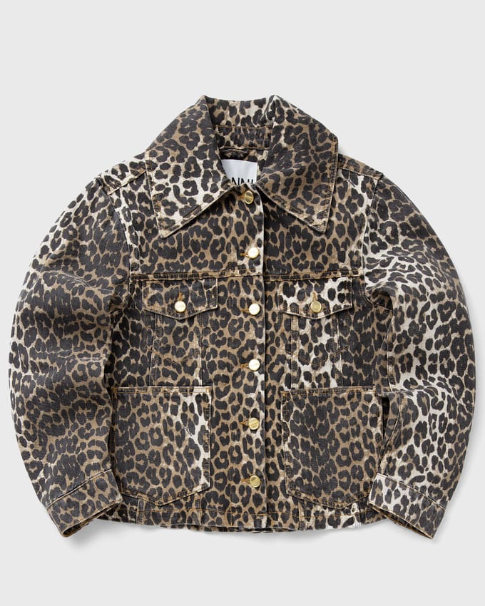 Print Denim Jacket