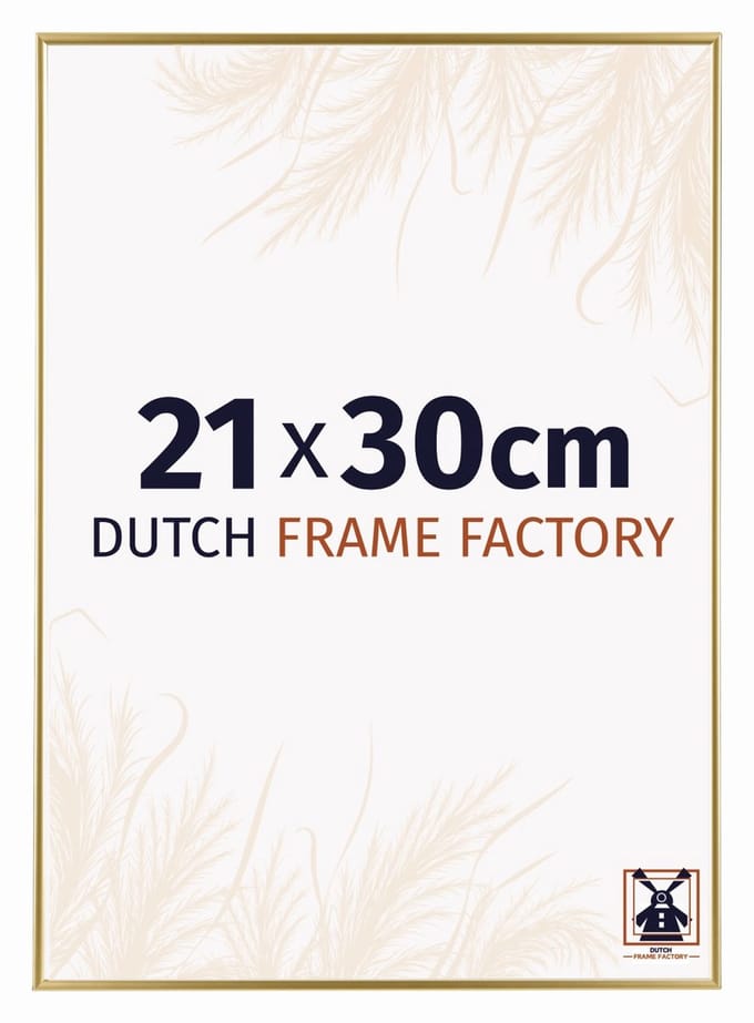 Fotolijst 21x30 cm - Kunststof - Goud - Easy