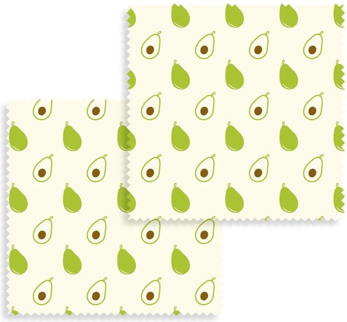 Bee's Wax - Bee's Wax Wraps Avocado Set of 2 Pieces