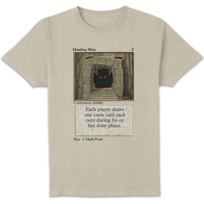 Magic: The Gathering Howling Mine Unisex T-Shirt - Cream - S