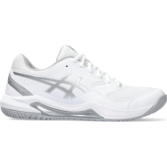 Asics Gel Dedicate 8 Women White/Pure Silver, 40,5