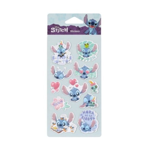 Stitch pastel stickers pop-up, love
