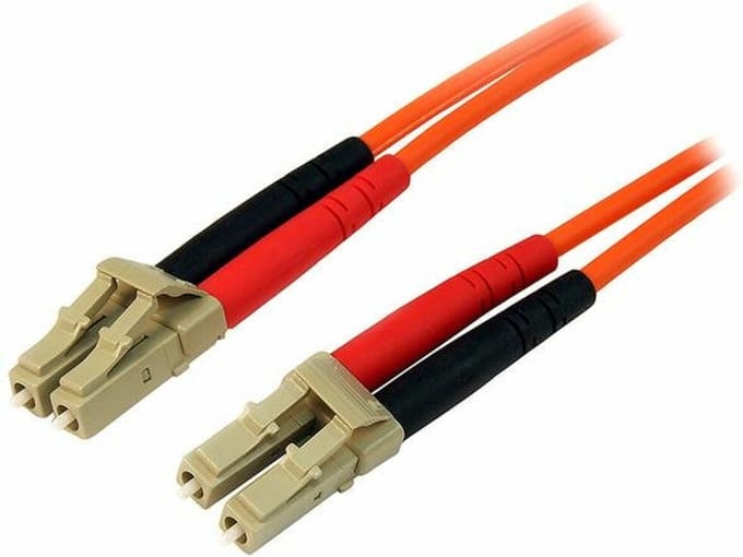 StarTech.com Multimode 50/125 Duplex Fiber - Oranje - 30m