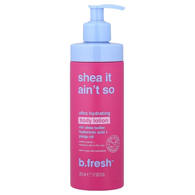 b.fresh, Shea It Ain't So, Ultra Hydraterende Bodylotion, 355ml (12 fl oz) white
