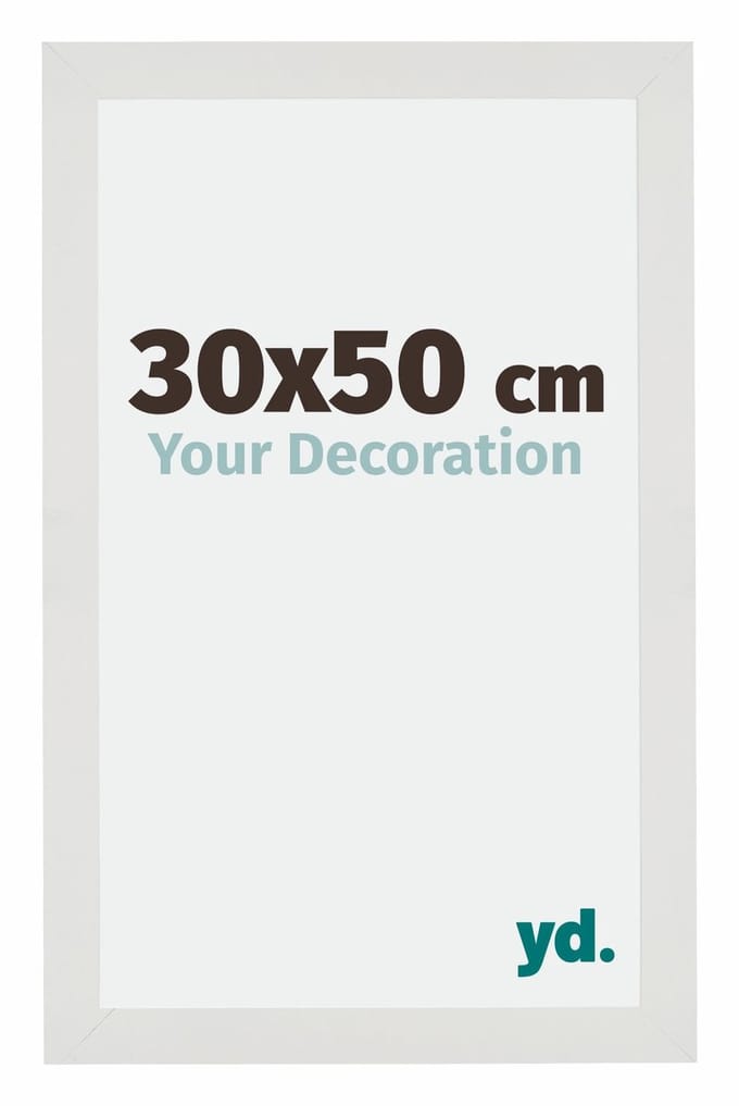 Your Decoration - Fotolijst 30x50 cm - MDF - Wit Mat - Mura
