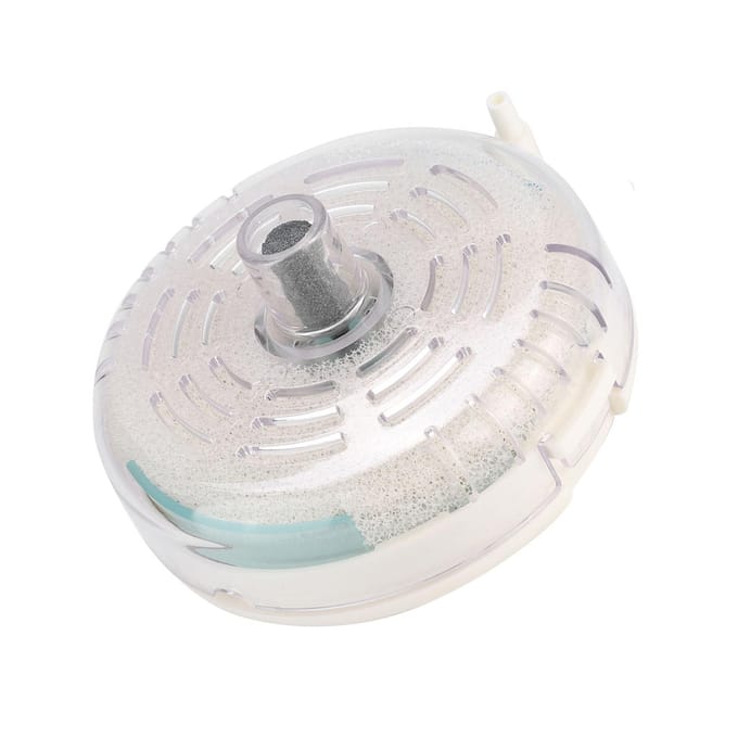 Ultra Dunne Ronde Aquarium Vissenkom Filter Sponsfilter Waterfilter (S) white
