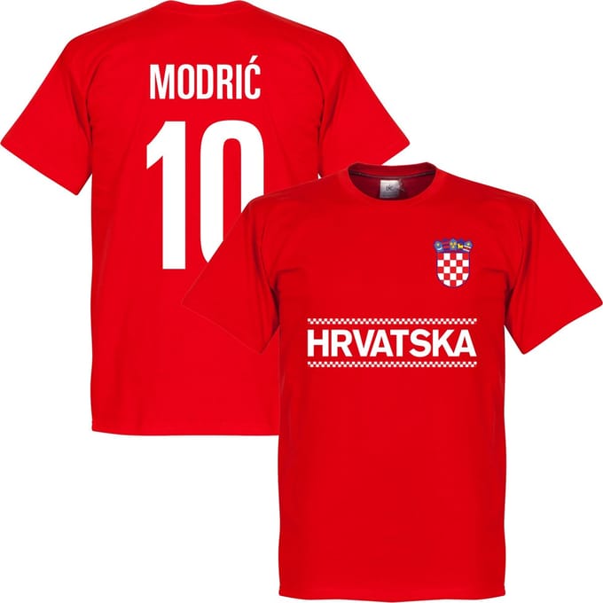Kroatie Modric Team T-Shirt - L