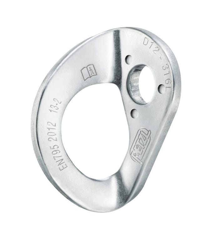 Petzl Coeur Stainless 12 mm – RVS Klimboutplaat