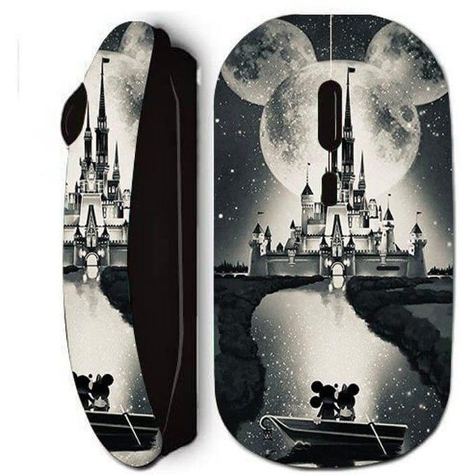 Souris sans fil - Maniacase - Mickey et Minnie - Noir - USB - Dessin animé