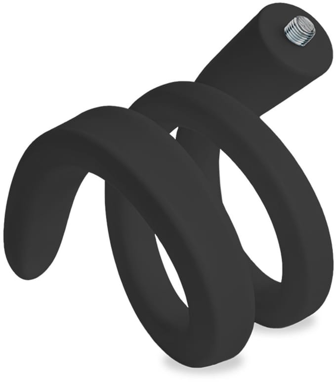 LUVION® Flexibele Babyfoonhouder - Universele Schroefaansluiting - Zwart