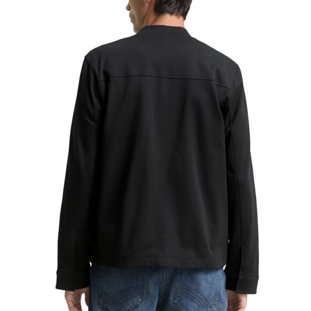 Tom Tailor - Sweatvest - Heren - XXL - Zwart - Polyester - 1047274