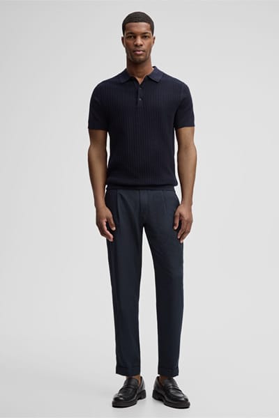 regular fit poloshirt van puur katoen